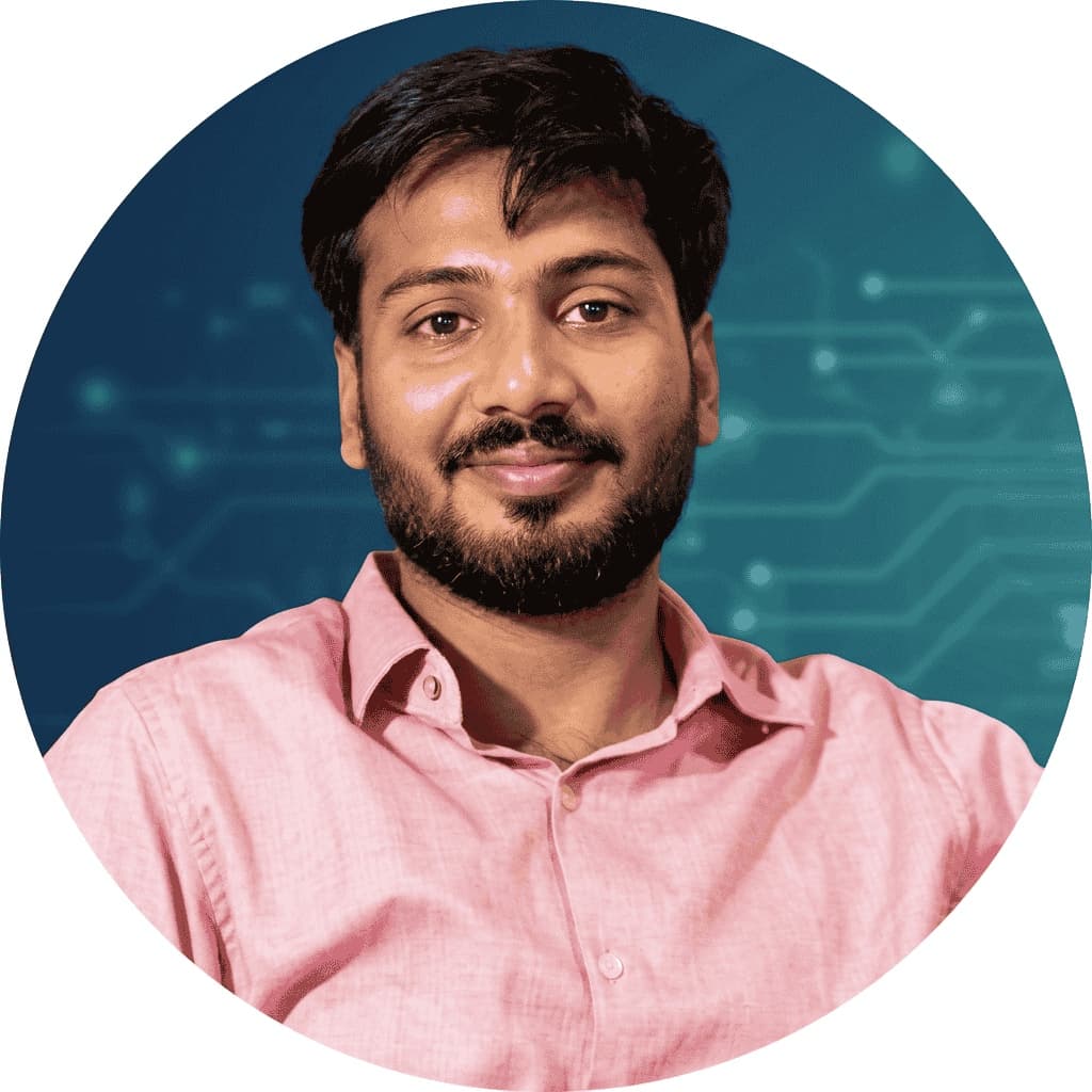 Portrait of Adarsh Pandey, Co-founder of AKA AI Studio